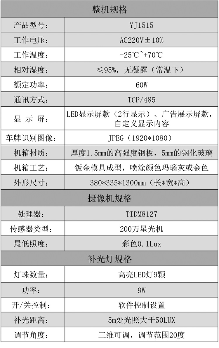 车牌识别道闸一体机(图1)