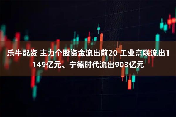 乐牛配资 主力个股资金流出前20 工业富联流出1149亿元、宁德时代流出903亿元