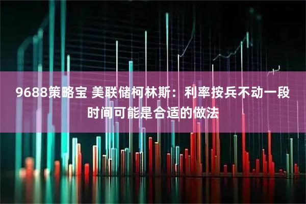 9688策略宝 美联储柯林斯：利率按兵不动一段时间可能是合适的做法